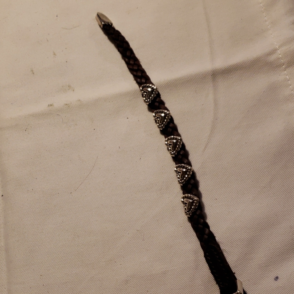 Leather bracelet